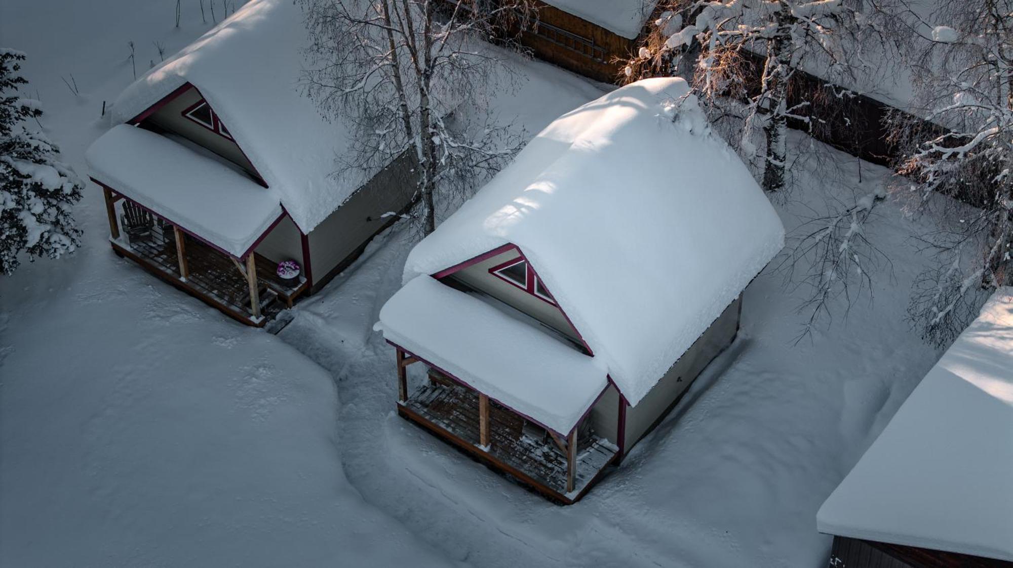 Downtown Talkeetna Cabin! Susitna Cabin ภายนอก รูปภาพ