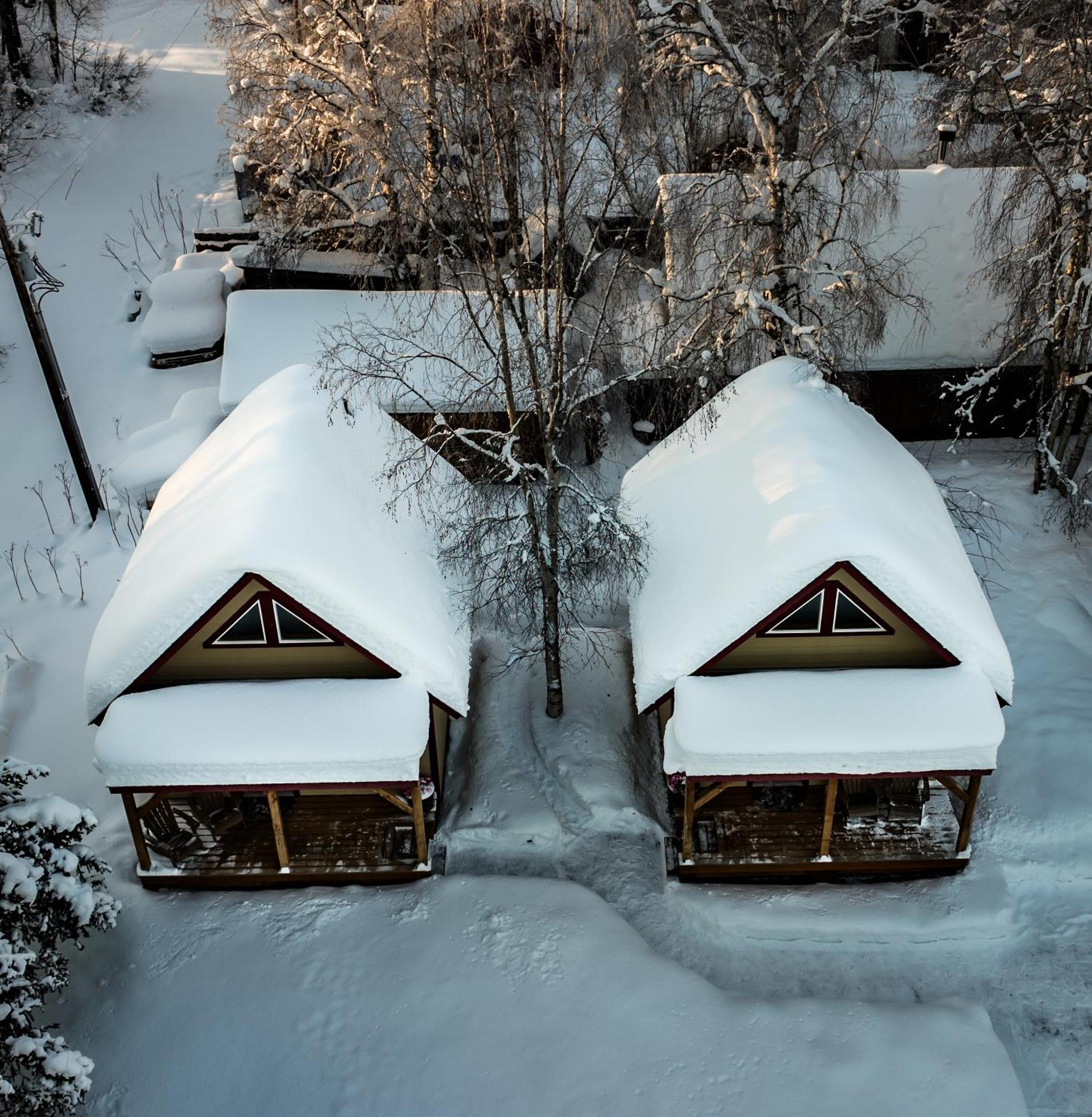 Downtown Talkeetna Cabin! Susitna Cabin ภายนอก รูปภาพ